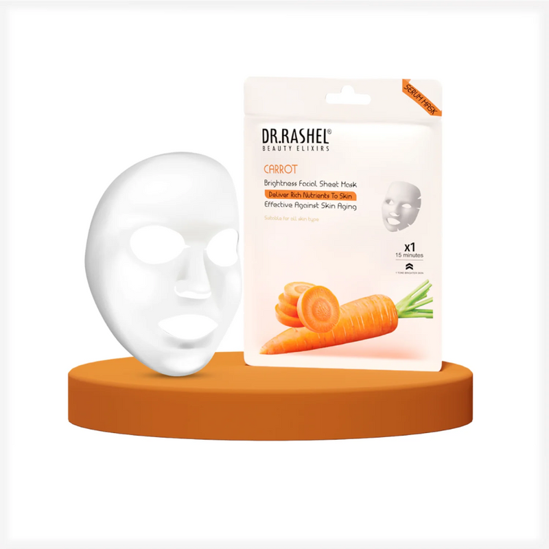 Carrot Sheet Mask with Serum