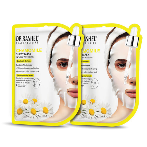 Chamomile Sheet Mask with Serum Set