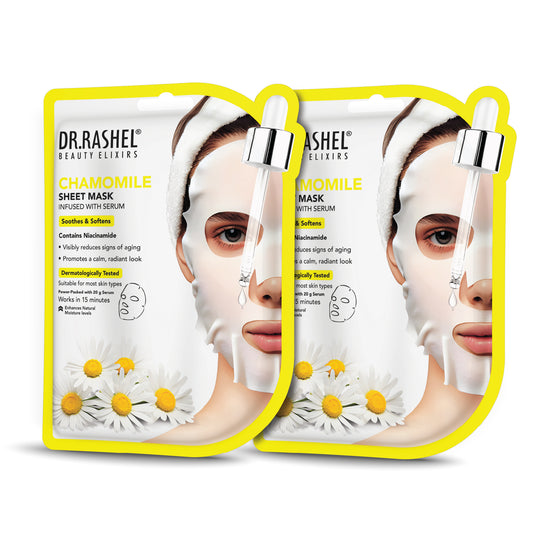 Chamomile Sheet Mask with Serum Set