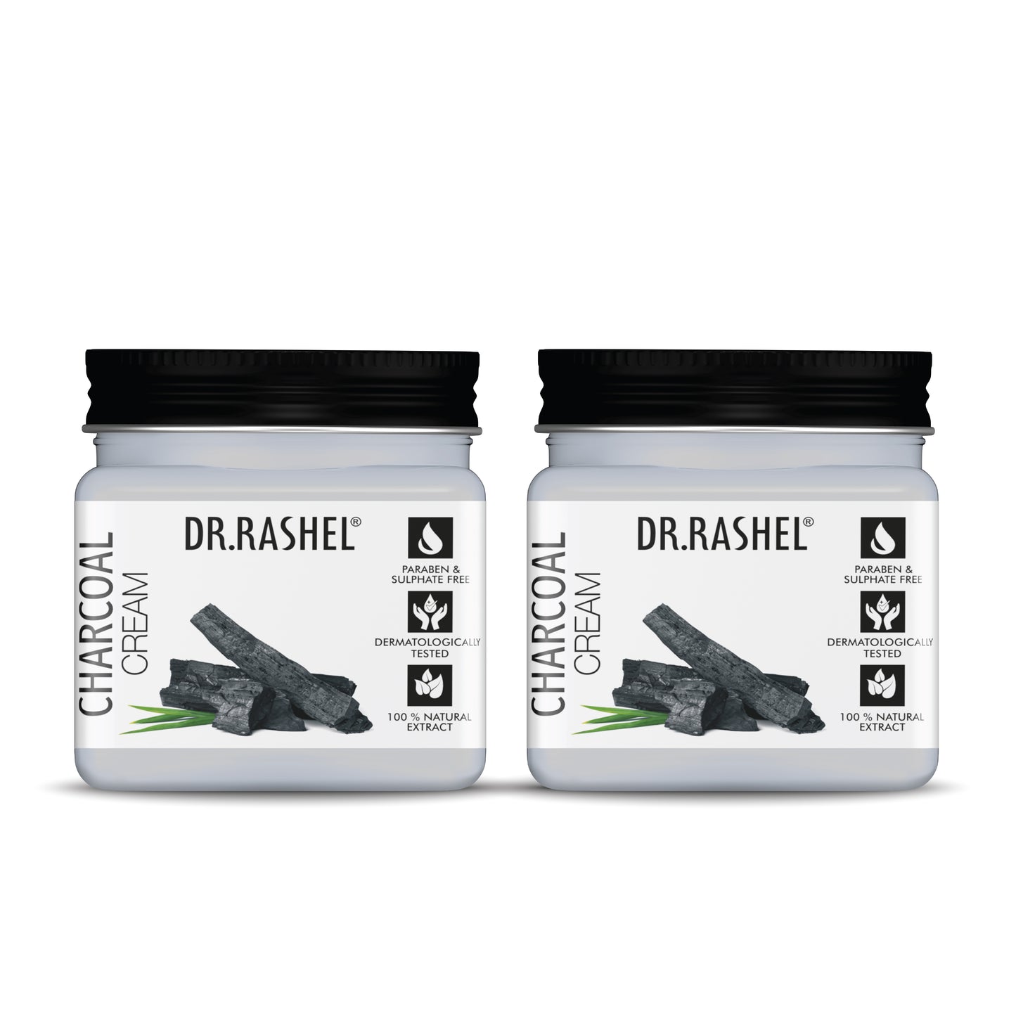 Charcoal Cream (Pack Of 2)  - 45ml