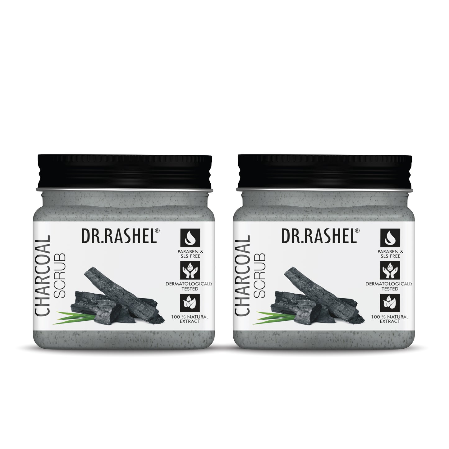 Charcoal Scrub (Pack Of 2)  - 45ml