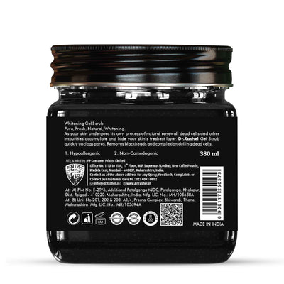 Charcoal Face & Body Gel Scrub - 380 Ml