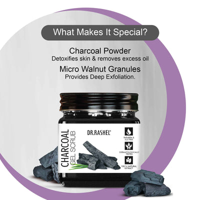 Charcoal Gel Scrub ingredents