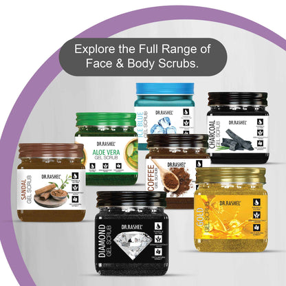 Charcoal Gel Scrub for Face & Body - 380 Ml