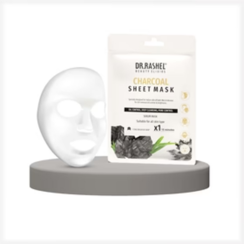 Charcoal Sheet Mask with Serum