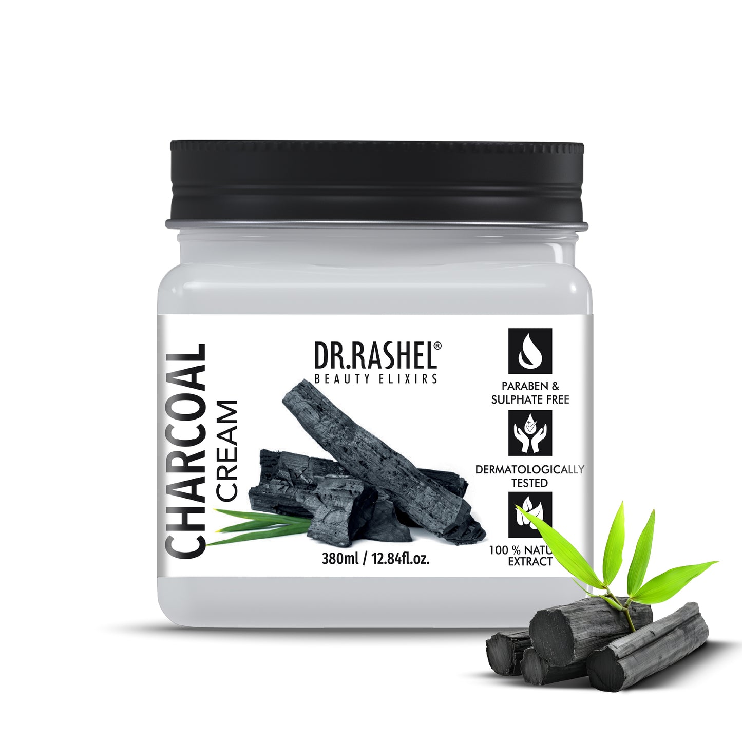 Charcoal Cream - 380 ml