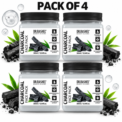 Charcoal Face Pack - 380 ml