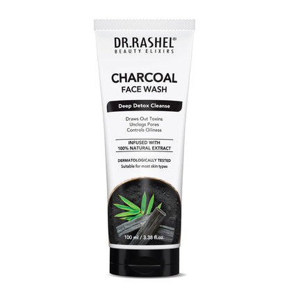 Dr.Rashel Charcoal Face Wash - 100 Ml