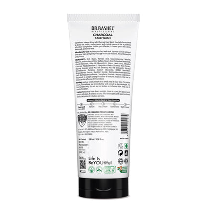 Dr.Rashel Charcoal Face Wash - 100 Ml