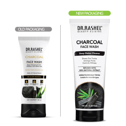 Dr.Rashel Charcoal Face Wash - 100 Ml