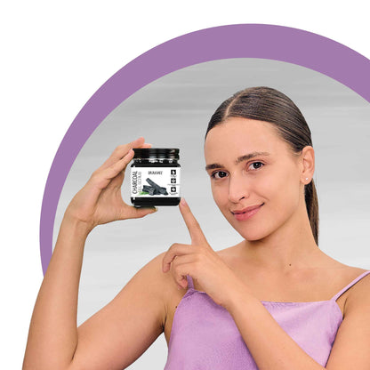 Charcoal Gel Scrub for face 