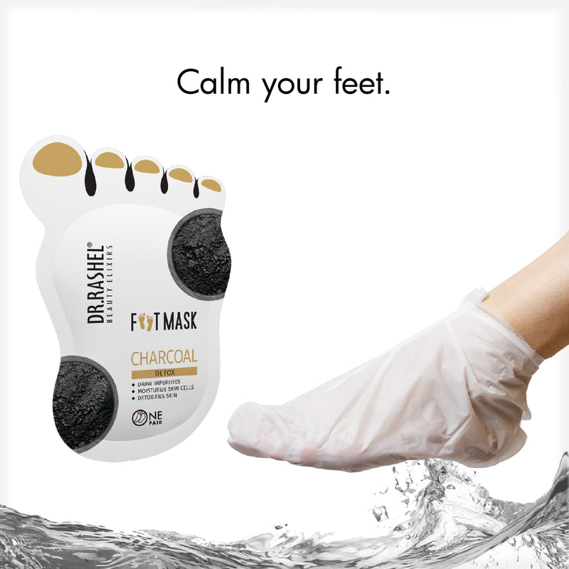 Charcoal Mask for Smooth Feet