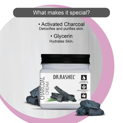 Charcoal Cream (Pack Of 2)  - 45ml