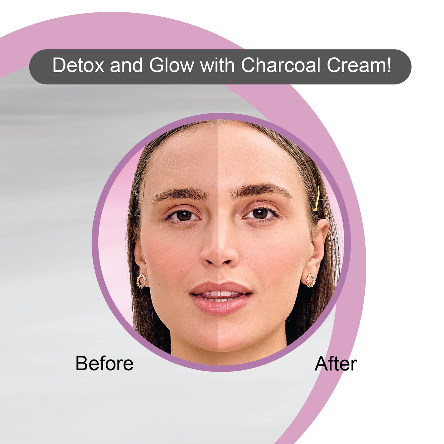 Charcoal Cream (Pack Of 2)  - 45ml