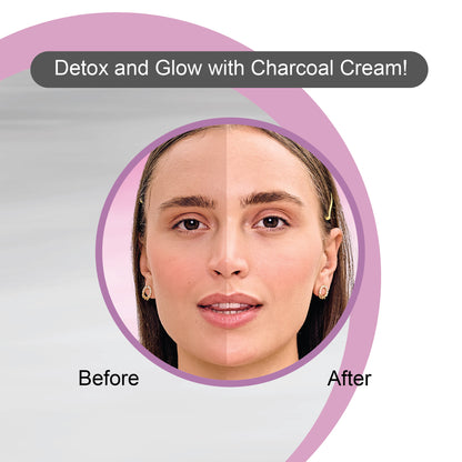 Charcoal Cream (Pack Of 2)  - 45ml