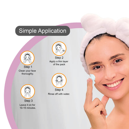 Charcoal Face Pack (Pack Of 2)  - 45ml