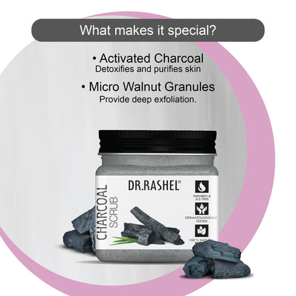Charcoal Scrub (Pack Of 2)  - 45ml