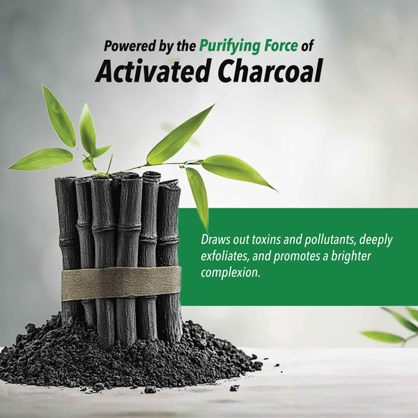 Charcoal Facial Pack of 4 (Scrub, Gel, Cream & Facepack) - 1520 ml