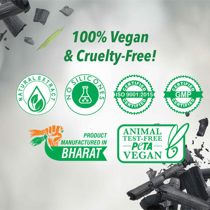 Charcoal Pack of 4 (Scrub, Gel, Cream & Facepack)