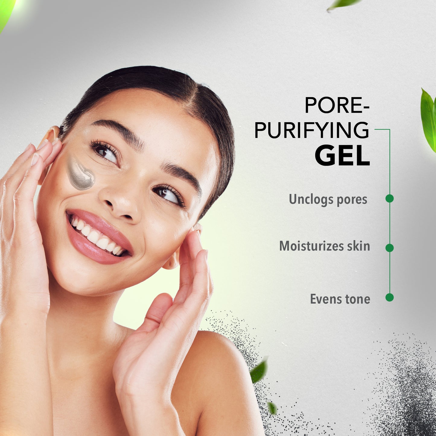 Charcoal Facial Pack of 4 (Scrub, Gel, Cream & Facepack) - 1520 ml