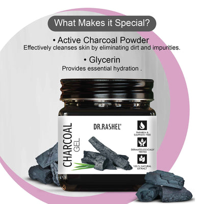 Charcoal gel ingredients