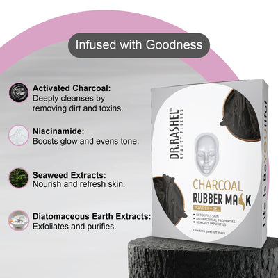 DR.Rashel Charcoal Rubber Peel-Off Mask