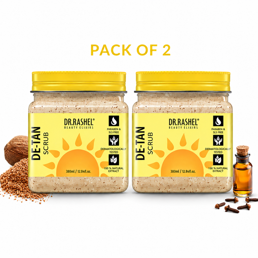 Detan Scrub - 380 ml Pack of 2