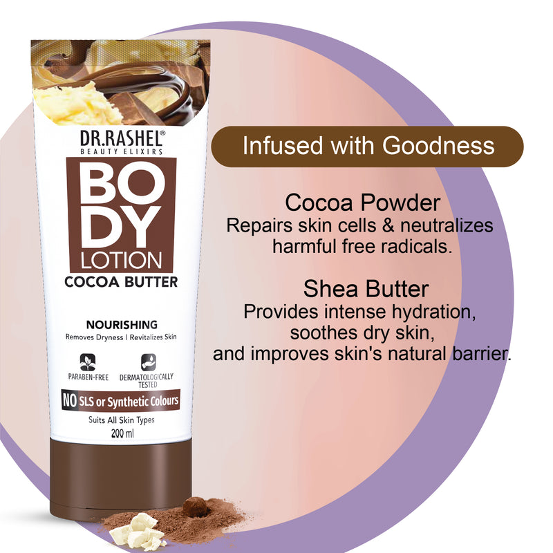 Cocoa butter moisturizing set