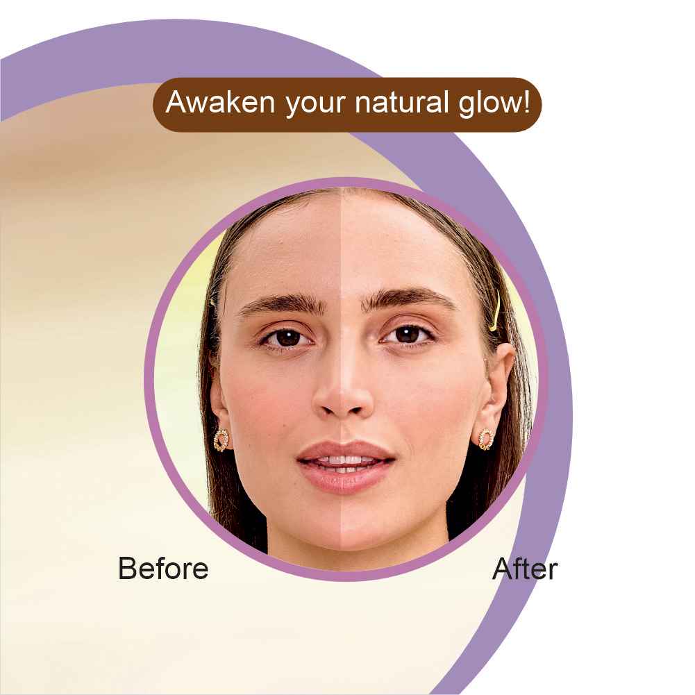 Coffee Face Scrub Before After