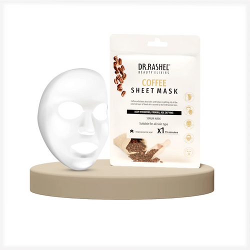 Coffee Sheet Mask with Serum Pack of 2