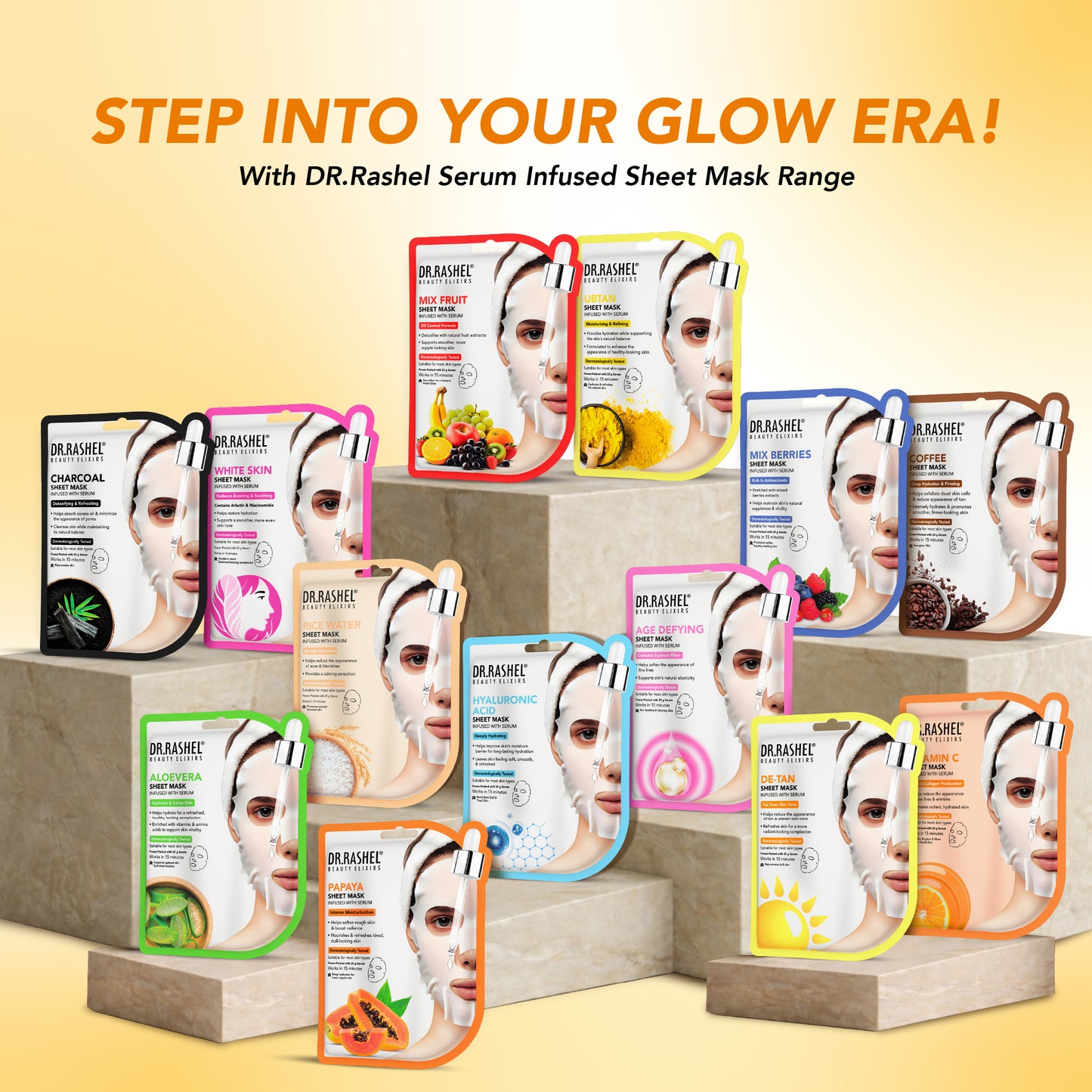 Detan Sheet Mask with Serum
