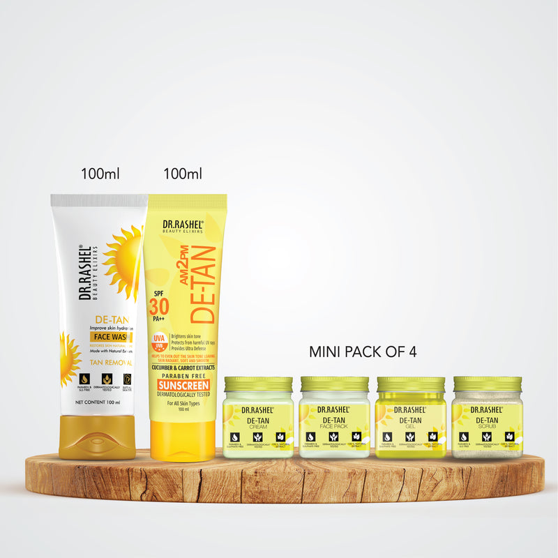 Clear Glow De-Tan Set