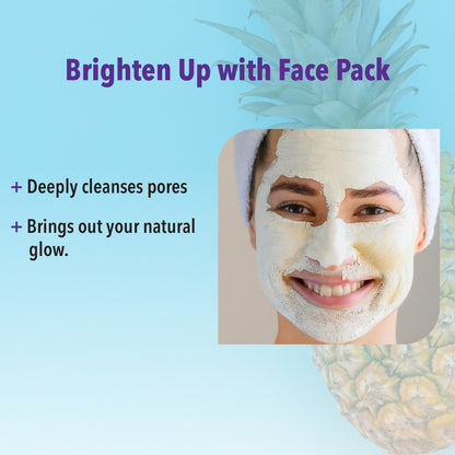 Detan Facial Pack of 4 (scrub, Gel, Cream & Face Pack) - 1520ml