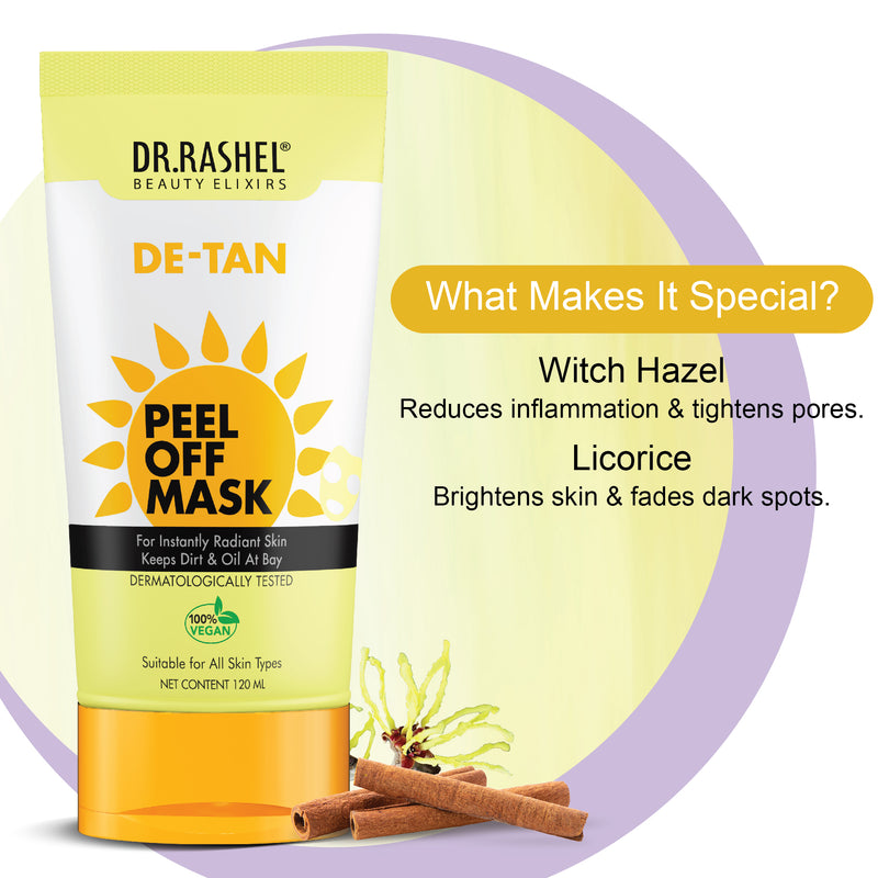 De Tan Peel Off  Mask