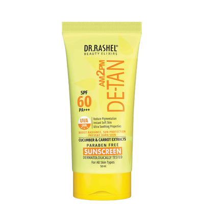 De-Tan  Sunscreen spf 60 