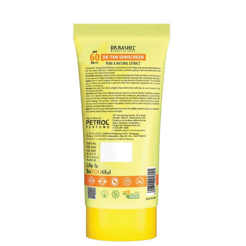 Dr.Rashel De-Tan Sunscreen Spf 60