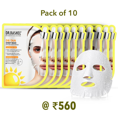 Detan Sheet Mask with Serum