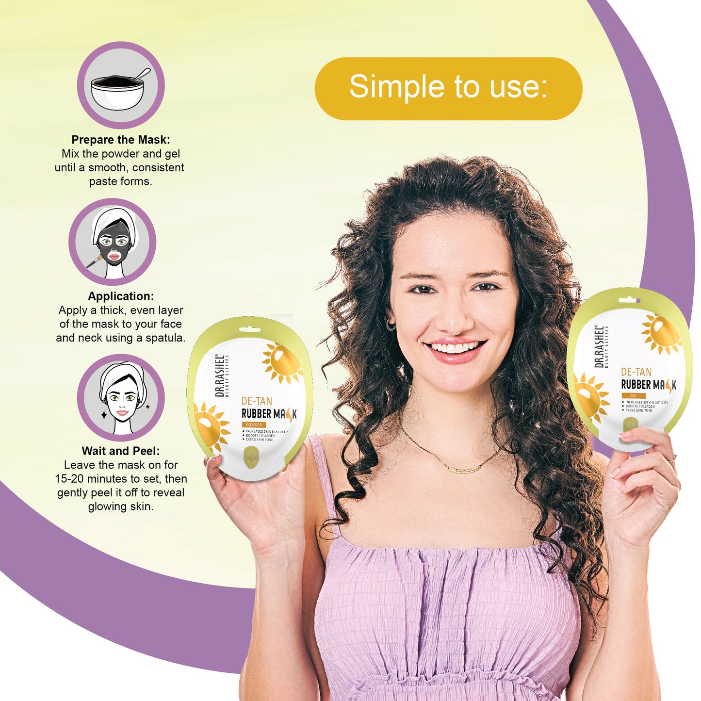 DR.Rashel Detan Rubber Peel-Off Mask.