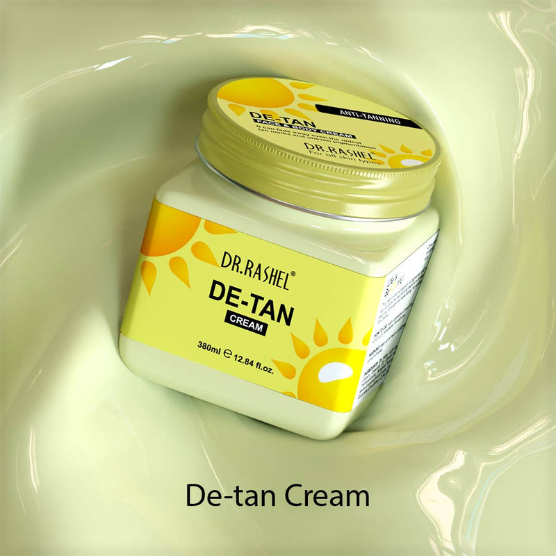De Tan Cream for Face & Body Tan Removal