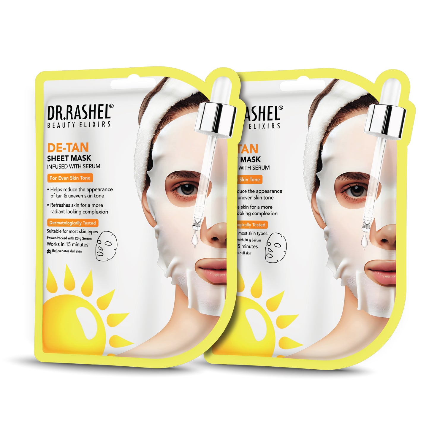 Detan Sheet Mask with Serum