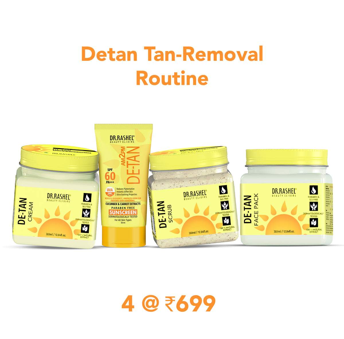 Detan Tan-Removal Routine |  Buy 4 @  699