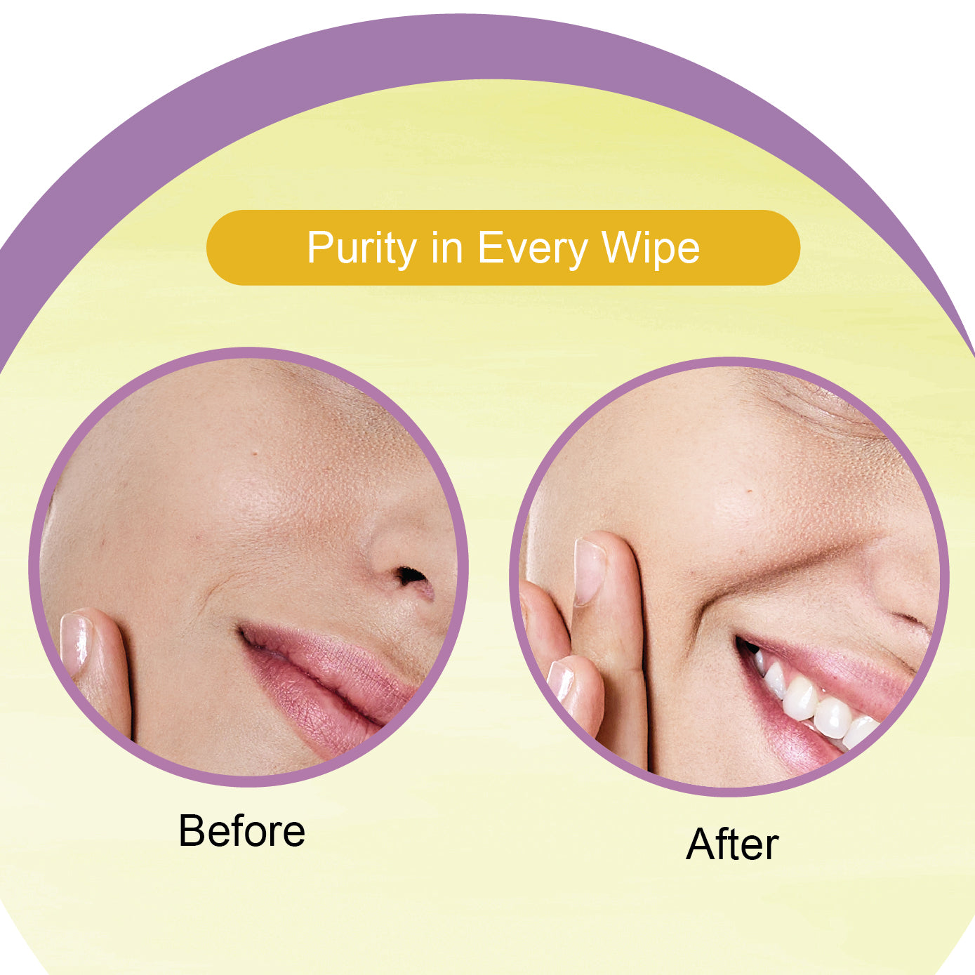 Detan Face Wet Wipes Pack of 6