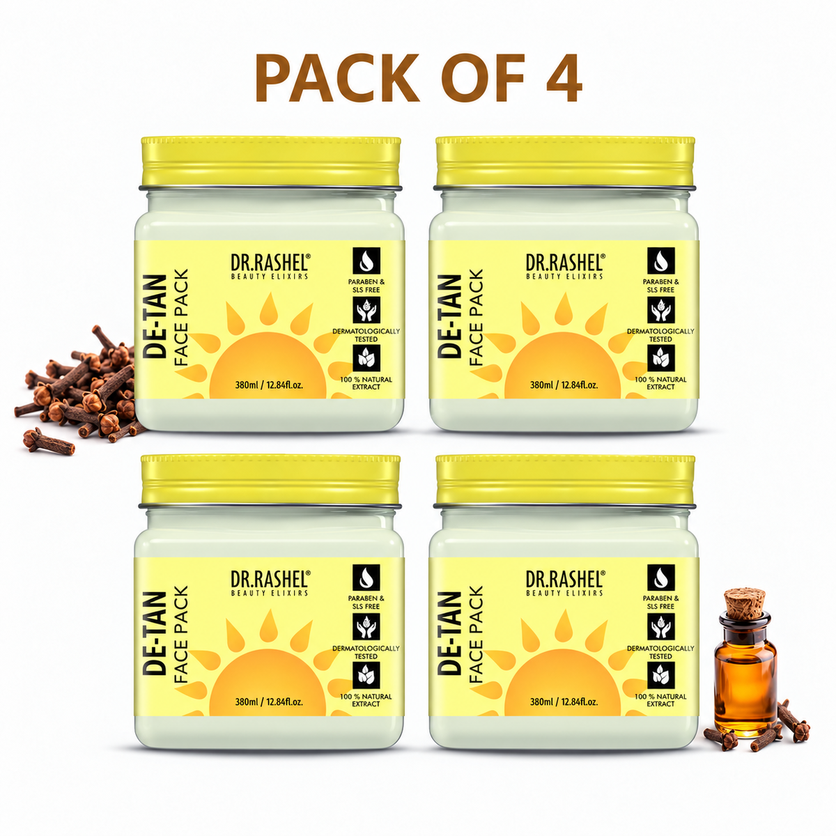 Detan Face Pack - 380 ml