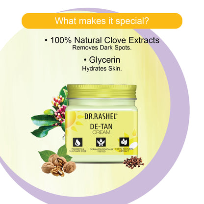 Detan Cream (Pack Of 2)  - 45ml