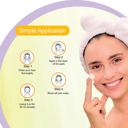 Detan Face Pack (Pack Of 2)  - 45ml