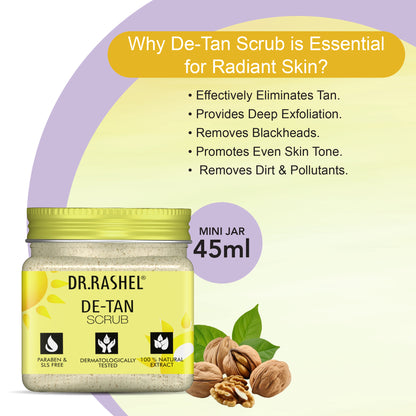 Detan Scrub (Pack Of 2)  - 45ml