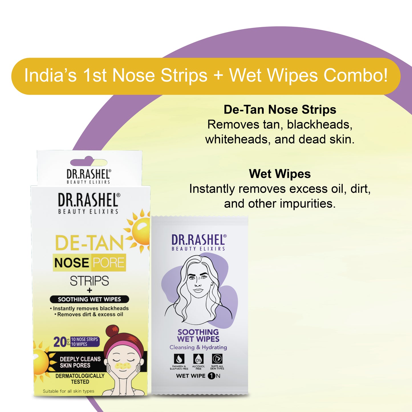 Detan Nose Pore Cleansing Strips