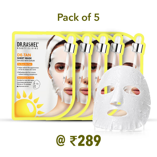 Detan Sheet Mask with Serum