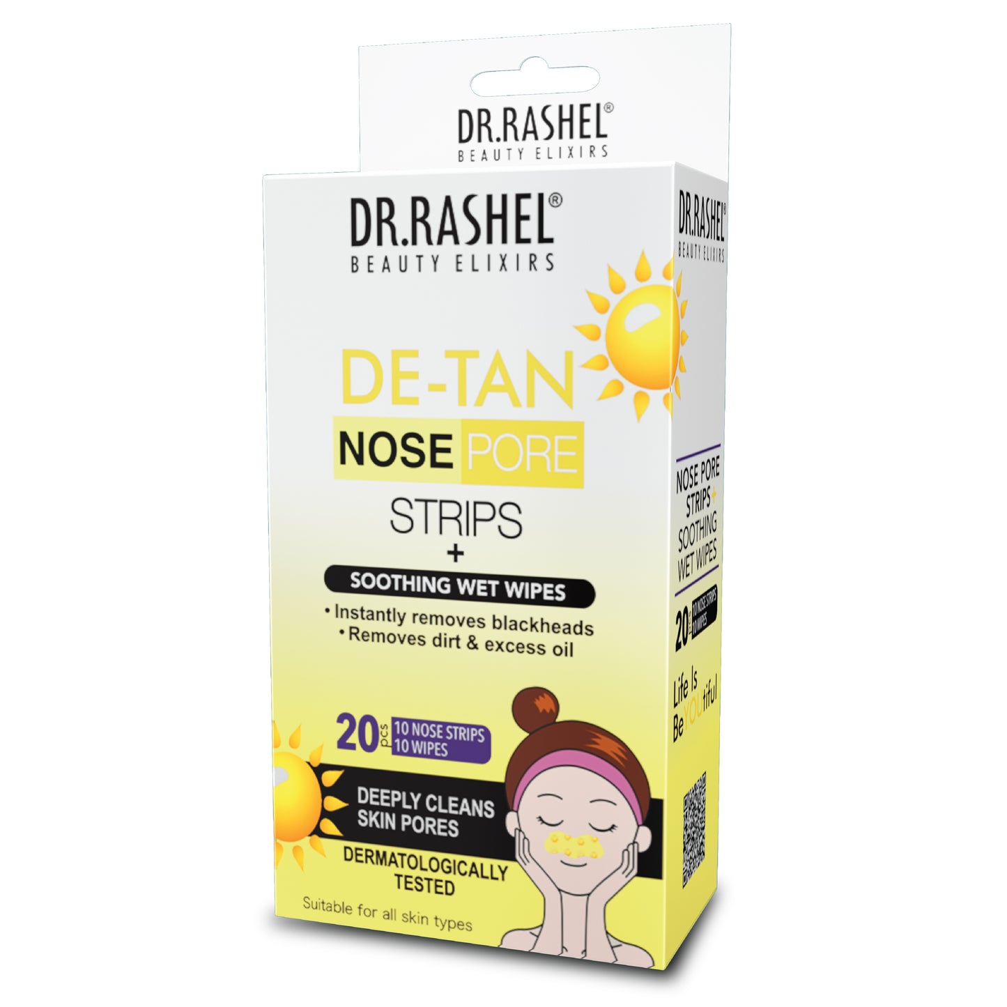 Detan Nose Pore Cleansing Strips
