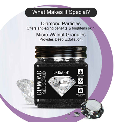 Diamond Gel Scrub ingedients